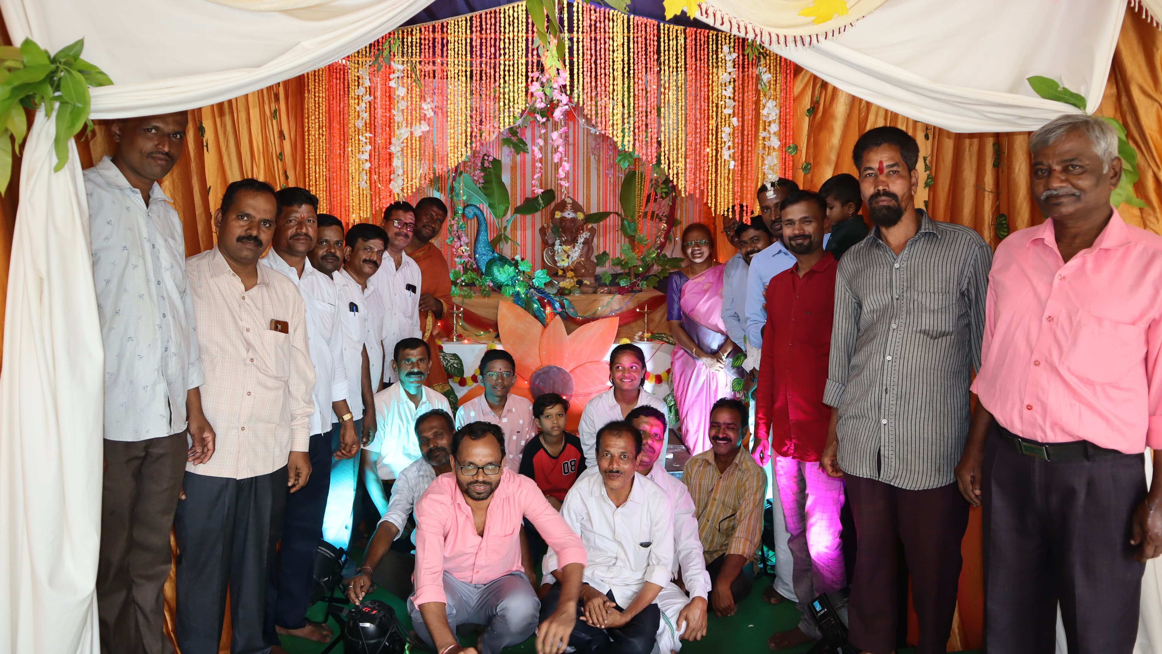 Celebration of Ganesh Chaturthi at campus